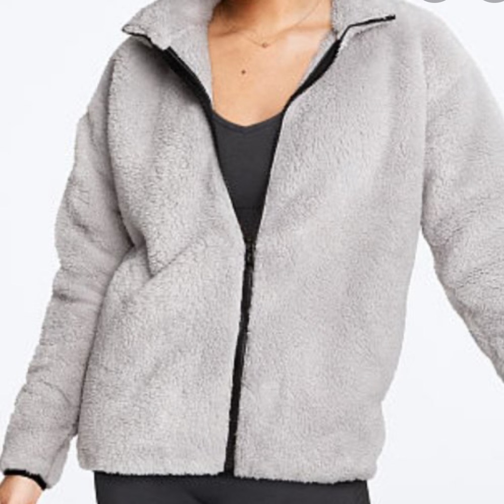 PINK Teddy Full Zip Jacket